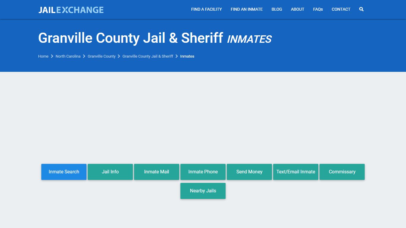 Granville County Inmate Search | Arrests & Mugshots | NC - JAIL EXCHANGE